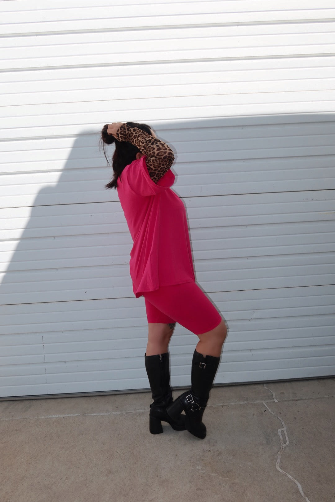 ON WEDNESDAY'S WE WEAR PINK SET