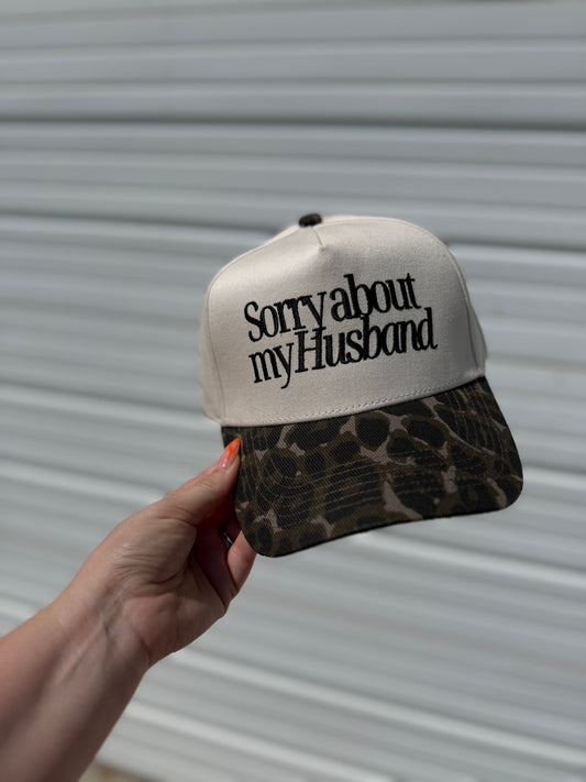 SORRY ABOUT MY HUSBAND TRUCKER